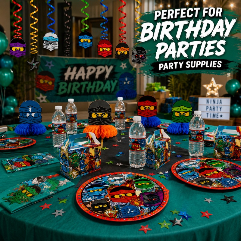 Outdoor Adventure Birthday Party - Набор декораций для дня рождения в